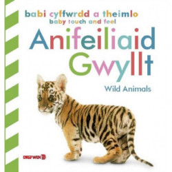 Babi Cyffwrdd a Theimlo: Anifeiliaid Gwyllt / Baby Touch and Feel: Wild Animals: Wild Animals
