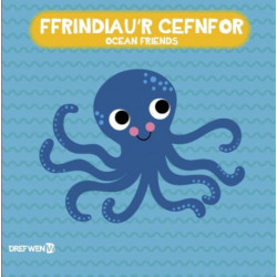 Llyfr Bath: Ffrindiau'r Cefnfor / Ocean Friends: Ocean Bath Book