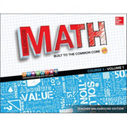Glencoe Math, Course 1, Teacher Walkaround Edition, Volume 1