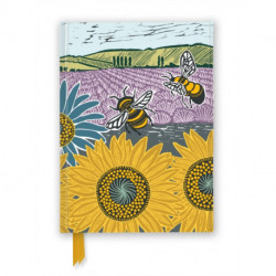 Kate Heiss: Sunflower Fields (Foiled Journal)
