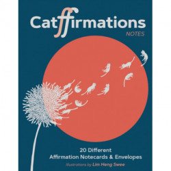 Catffirmations Notes: 20 Different Affirmation Notecards & Envelopes