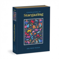 Constellations 101: Stargazing 500 Piece Book Puzzle