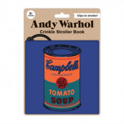 Andy Warhol Crinkle Fabric Stroller Book