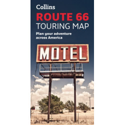 Collins Route 66 Touring Map: Plan Your Adventure Across America