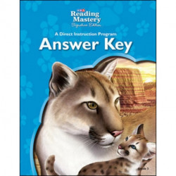 Reading Mastery Reading/Literature Strand Grade 3, Answer Key