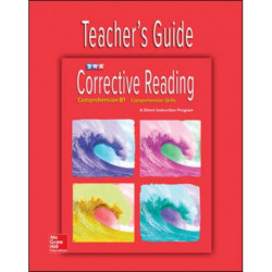 Corrective Reading Comprehension Level B1, Teacher Guide