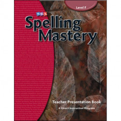 Spelling Mastery Level F, Teacher Materials