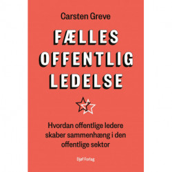 Fællesoffentlig ledelse: Hvordan offentlige ledere skaber sammenhæng i den offentlige sektor