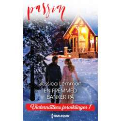 En fremmed banker på