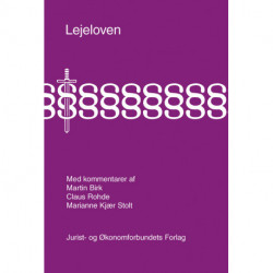 Lejeloven med kommentarer