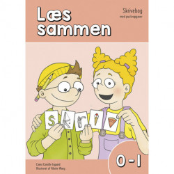 Læs sammen 0-1 - SKRIVEBOG MED PUSLEOPGAVER: * PAKKET A 5 STK. *