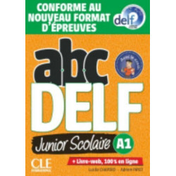 ABC DELF Junior scolaire - Niveau A1 - Livre + DVD: Livre de l'eleve A1 + DVD + Livre-web -  Epreuves 2020
