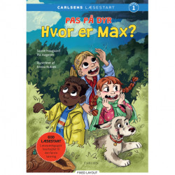 Carlsens læsestart: Pas på dyr: Hvor er Max?