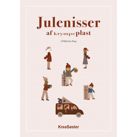 Julenisser af krympeplast