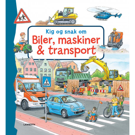 Kig og snak om biler, maskiner og transport