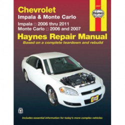 Chevrolet Impala (2006-2011) & Monte Carlo (2006-2007) Haynes Repair Manual (USA)