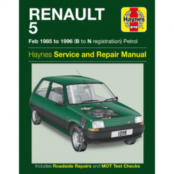 Renault 5 Petrol Service And Repair Manual