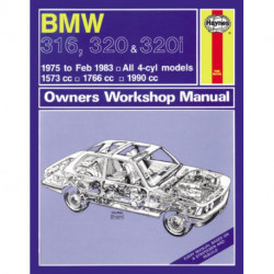 BMW 316, 320 & 320i (4-cyl)(75 - Feb 83) Haynes Repair Manual