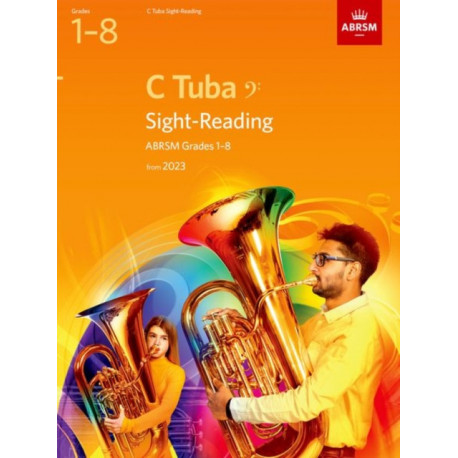 Sight-Reading for C Tuba, ABRSM Grades 1-8, from 2023