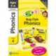 Phonics - Learn at Home Pack 4 (Bug Club), Phonics Sets 10-12 for ages 5-6 (Six stories + Parent Guide + Activity Book)