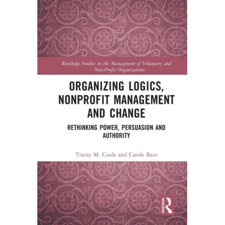 Organizing Logics, Nonprofit Management and Change: Rethinking Power, Persuasion and Authority