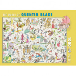 The The World of Quentin Blake 1000 Piece Jigsaw Puzzle