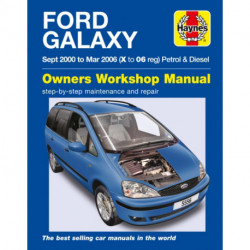 Ford Galaxy Petrol & Diesel (00 - 06) Haynes Repair Manual