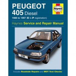 Peugeot 405 Diesel (88 - 97) E To P