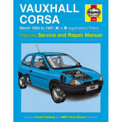 Vauxhall Corsa Petrol (Mar 93 - 97) Haynes Repair Manual