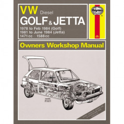 VW Golf & Jetta Mk 1 Diesel (78 - 84) Haynes Repair Manual: 1978-84