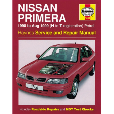 Nissan Primera Petrol (90 - Aug 99) H To T