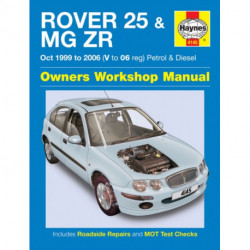 Rover 25 & MG ZR Petrol & Diesel (Oct 99 - 06) Haynes Repair Manual