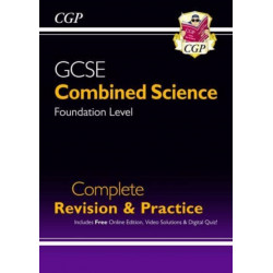 GCSE Combined Science Foundation Complete Revision & Practice w/ Online Ed, Videos & Quizzes