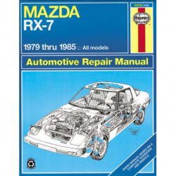 Mazda RX-7 for Mazda RX-7, GS, GSL & GSL-SE (1979-1985) Haynes Repair Manual (USA)