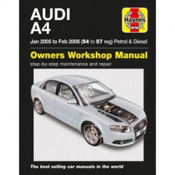 Audi A4 Petrol & Diesel (Jan 05 to Feb 08) Haynes Repair Manual