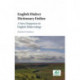 English Dialect Dictionary Online: A New Departure in English Dialectology