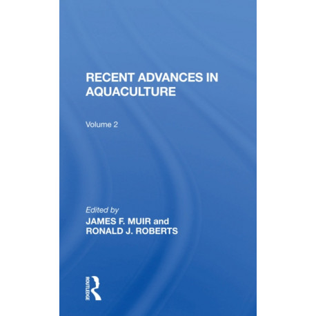 Recent Advances In Aquaculture: Volume 2