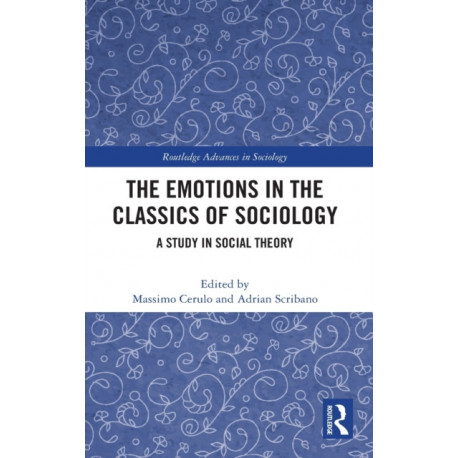 The Emotions in the Classics of Sociology: A Study in Social Theory