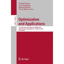 Optimization and Applications: 11th International Conference, OPTIMA 2020, Moscow, Russia, September 28 – October 2, 2020, Proceedings