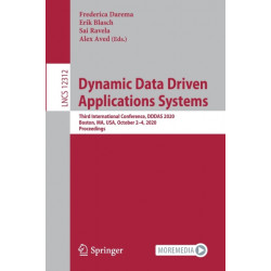 Dynamic Data Driven Applications Systems: Third International Conference, DDDAS 2020, Boston, MA, USA, October 2-4, 2020, Proceedings