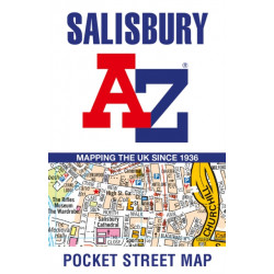 Salisbury A-Z Pocket Street Map