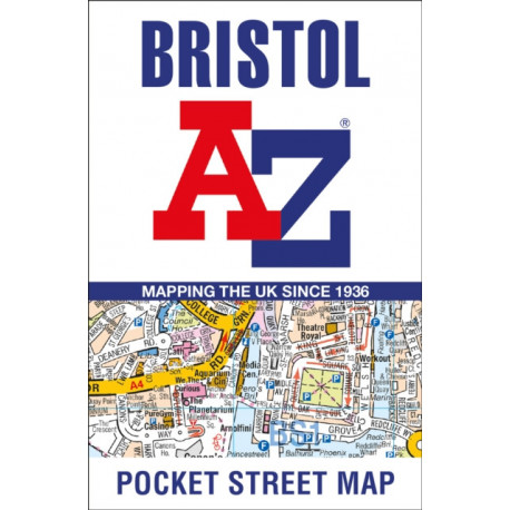 Bristol A-Z Pocket Street Map: Accurate Street Map for Easy Navigation