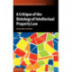 A Critique of the Ontology of Intellectual Property Law