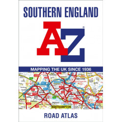 Southern England A-Z Road Atlas