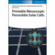 Printable Mesoscopic Perovskite Solar Cells