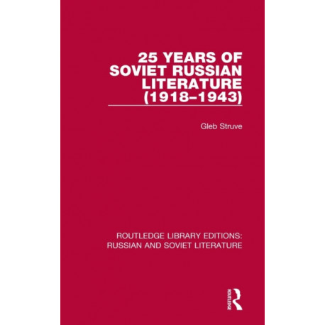 25 Years of Soviet Russian Literature (1918–1943)