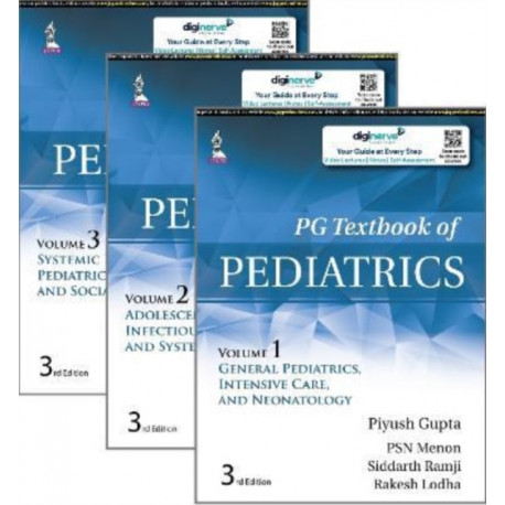 PG Textbook of Pediatrics: Three Volume Set
