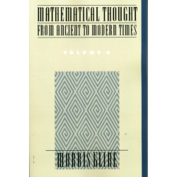 Mathematical Thought from Ancient to Modern Times: Mathematical Thought from Ancient to Modern Times, Volume 3