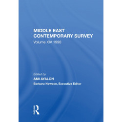Middle East Contemporary Survey, Volume Xiv: 1990
