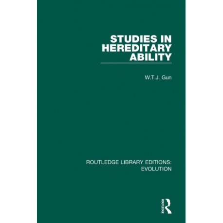 Studies in Hereditary Ability